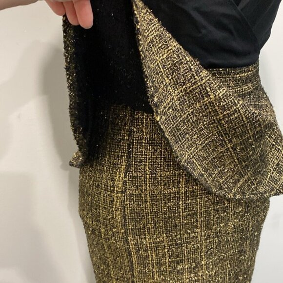 Missguided Peplum Skirt Frilly Midi Pencil - Picture 6 of 16